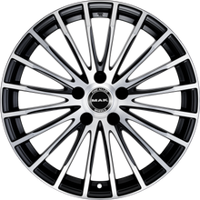 Charger l'image dans la galerie, F7570FAIB45WS3X - MAK Starlight 17X7.5 5X112 ET 45MM Ice Black - MAK Wheels Canada