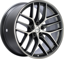 Load image into Gallery viewer, CC2003GRPK - BBS CC-R 19X8 5X112 ET 44MM Gloss Graphite With Diamond Cut Face and Protective Clear Coat - BBS Wheels Canada