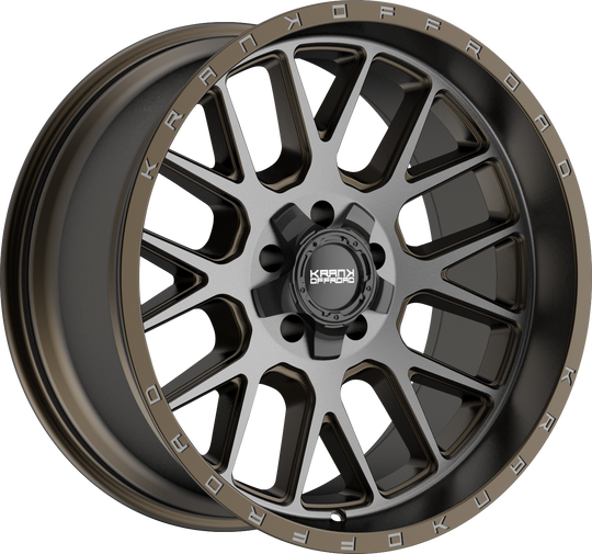 K1020952739Q00DT - Krank Offroad Fuse 20X9 5X127 ET 0MM Bronze Dark Tint - Krank Offroad Wheels Canada