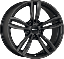 Load image into Gallery viewer, F8080LFMB52I8BX - MAK Luft 18X8 5X120 ET 52MM Matte Black - MAK Wheels Canada
