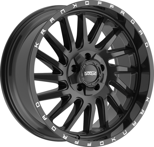 K2020952739Q00GB - Krank Offroad Coil 20X9 5X127 ET 0MM Gloss Black - Krank Offroad Wheels Canada