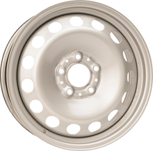 Charger l'image dans la galerie, YKW202 - YKW Steel Steel Wheel 17X7.5 6X135 ET 44MM Silver - YKW Steel Wheels Canada