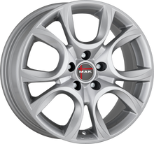 Load image into Gallery viewer, F7070ONSI39AAX - MAK Torino W 17X7 4X98 ET 39MM Silver - MAK Wheels Canada