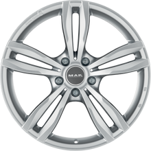 Load image into Gallery viewer, F8080LFSI34IBX - MAK Luft 18X8 5X120 ET 34MM Silver - MAK Wheels Canada