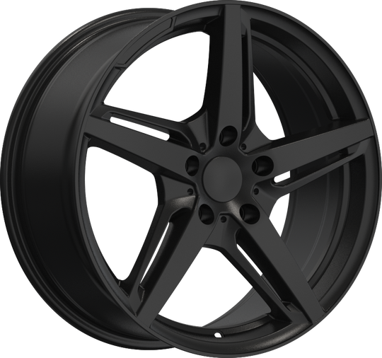 RW150043 - YKW Replicas MR5 18X8 5X114.3 ET 35mm Gloss Black - YKW Replicas Wheels Canada