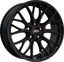 Charger l'image dans la galerie, CAM1985EFS4072GB - Euro Design Camillo - EFS 19X8.5 5X100 / 5X105 / 5X110 / 5X112 / 5X115 / 5X118 / 5X108 ET 40MM Gloss Black - Euro Design Wheels Canada