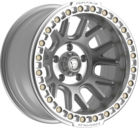 FB151-17906139N38M - Fittipaldi Offroad FB151M 17X9 6X139.7 ET -38MM Machined Silver - Fittipaldi Offroad Wheels Canada