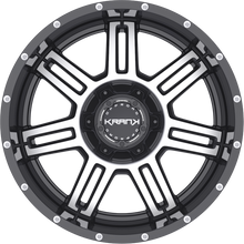 Charger l'image dans la galerie, K4020963539P18GBM - Krank Offroad Force 20X9 6X139.7 / 6X135 18mm Gloss Black With Machined Face - Krank Offroad Wheels Canada