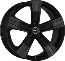 Load image into Gallery viewer, F75805TGB60D3 - MAK Stone5 18X7.5 5X118 ET 60MM Gloss Black - MAK Wheels Canada