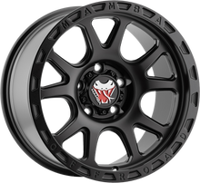Load image into Gallery viewer, M278936125 - Mamba M27 18X9 6X135 ET 12MM Stippled Matte Black - Mamba Wheels Canada