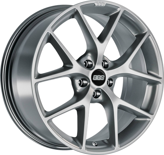 SR041SG - BBS SR 18X8 5X112 ET 30MM Satin Grey - BBS Wheels Canada
