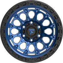 Load image into Gallery viewer, FT101-17905127N12BLB - Fittipaldi Offroad FT101BLB 17X9 5X127 ET -12MM Blue Black - Fittipaldi Offroad Wheels Canada