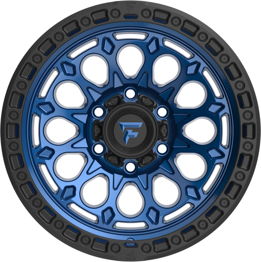 FT101-17906135N12BLB - Fittipaldi Offroad FT101BLB 17X9 6X135 ET -12MM Blue Black - Fittipaldi Offroad Wheels Canada