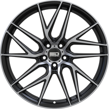 Load image into Gallery viewer, T188D4263MBM - Euro Design Tech 18X8 5X108 ET 42MM Matte Black Machined - Euro Design Wheels Canada