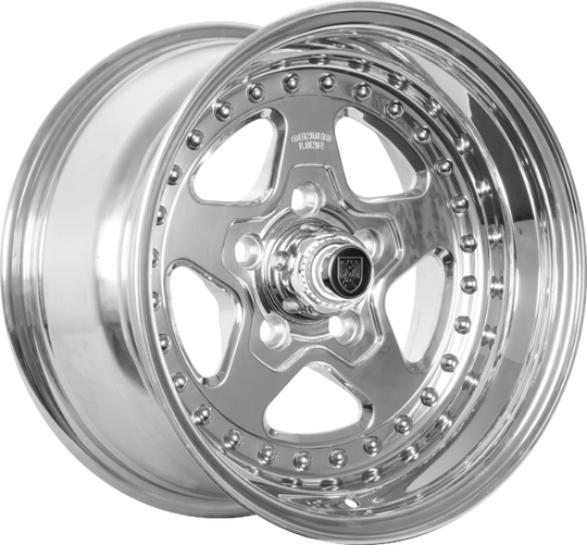003P-57061-06 - Center Line Telstar 2.0 15X7 5X120.65 ET -6MM Polished - Center Line Wheels Canada