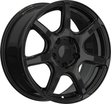Load image into Gallery viewer, RW150069 - YKW Replicas JA2 16X7 5X114.3 ET 35mm Gloss Black - YKW Replicas Wheels Canada