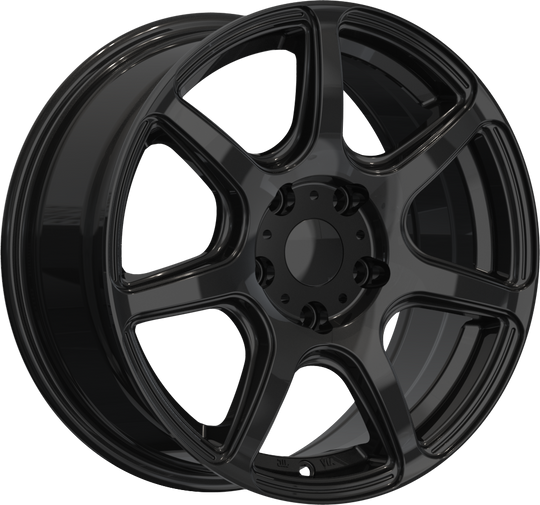 RW150067 - YKW Replicas JA2 18X8 5X114.3 ET 35mm Gloss Black - YKW Replicas Wheels Canada