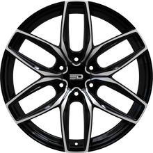 Load image into Gallery viewer, F229562041669GBML - Euro Design Forza 6 22X9.5 6X120 ET 41MM Gloss Black Milled - Euro Design Wheels Canada