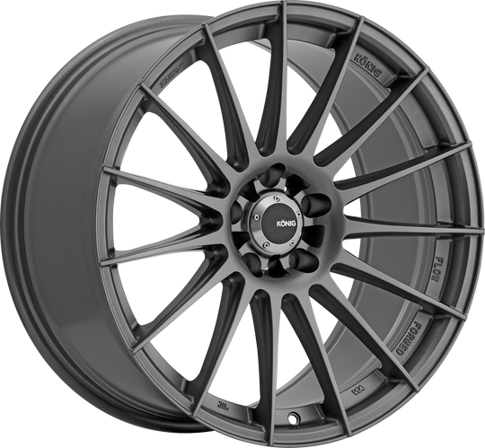 RF8851232G - Konig Rennform 18X8 5X112 ET 32MM Matte Grey - Konig Wheels Canada