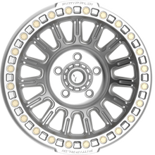 Load image into Gallery viewer, FB152-17905127N38M - Fittipaldi Offroad FB152M 17X9 5X127 ET -38MM Machined Silver - Fittipaldi Offroad Wheels Canada