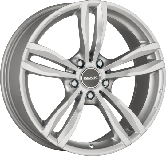 F8090LFSI37I3BX - MAK Luft 19X8 5X120 ET 37MM Silver - MAK Wheels Canada