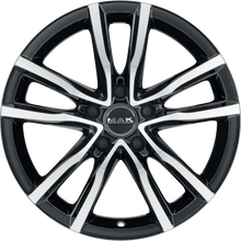 Load image into Gallery viewer, F60504MBM40CC - MAK Milano4 15X6 4X100 ET 40MM Black Mirror - MAK Wheels Canada
