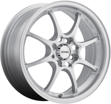 Charger l'image dans la galerie, HE65D0440S - Konig Helium 15X6.5 4X100 ET 40MM Silver - Konig Wheels Canada