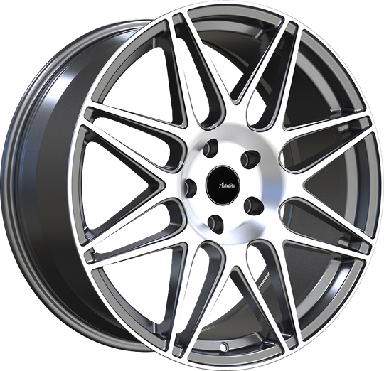 CL0952035G - Advanti Classe 20X9 5X120 ET 35MM Matte Gunmetal With Machined Face - Advanti Wheels Canada