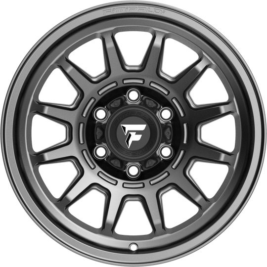 FT102-17855150Q00A - Fittipaldi Offroad FT102A 17X8.5 5X150 ET 0MM Satin Anthracite - Fittipaldi Offroad Wheels Canada