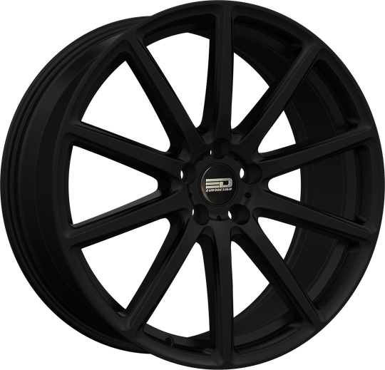 L1775F35667MB - Euro Design Legend 17X7.5 5X112 ET 35MM Matte Black - Euro Design Wheels Canada