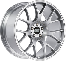 Load image into Gallery viewer, CH111SPO-MTSP - BBS CHR 19X11 5X130 ET 56MM Brilliant Silver With Polished Stainless Steel Rim Protector and Motorsport Etching - BBS Wheels Canada
