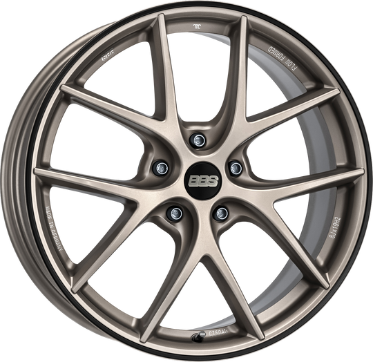 CI1001AD06 - BBS CIR Unlimited 20X9.5 BLANK ET 51MM Satin White-Gold - BBS Wheels Canada