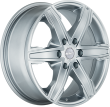 Load image into Gallery viewer, F75706KSI33VU - MAK King6 17X7.5 6X139.7 ET 33MM Silver - MAK Wheels Canada