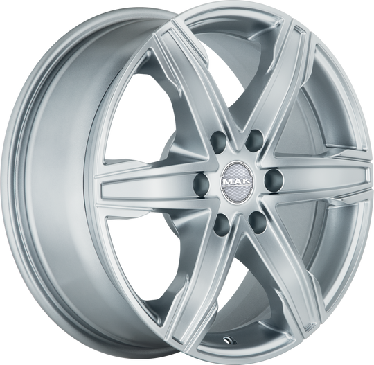 F80806KSI30ZN3 - MAK King6 18X8 6X114.3 ET 30MM Silver - MAK Wheels Canada