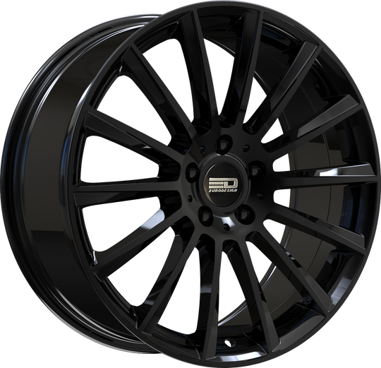 SAC1875D4063GB - Euro Design Sacco 18X7.5 5X108 ET 40MM Gloss Black - Euro Design Wheels Canada