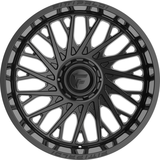 FA08-22128180N44GB - Fittipaldi Offroad FA08GB 22X12 8X180 ET -44MM Gloss Black - Fittipaldi Offroad Wheels Canada