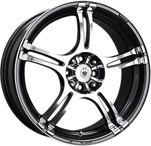 Load image into Gallery viewer, 1N76D04406 - Konig Incident 16X7 4X114.3 / 4X100 40mm Graphite With Machined Face - Konig Wheels Canada