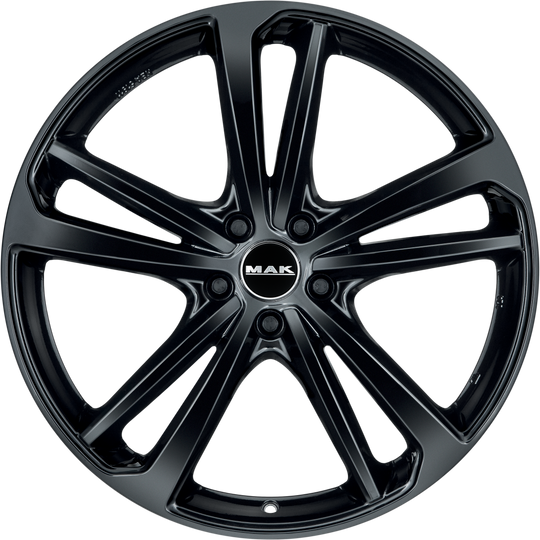 F8090NBGB42VW2X - MAK Nurburg 19X8 5X112 ET 42MM Gloss Black - MAK Wheels Canada