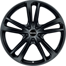 Load image into Gallery viewer, F9020NBGB29WSX - MAK Nurburg 20X9 5X112 ET 29MM Gloss Black - MAK Wheels Canada