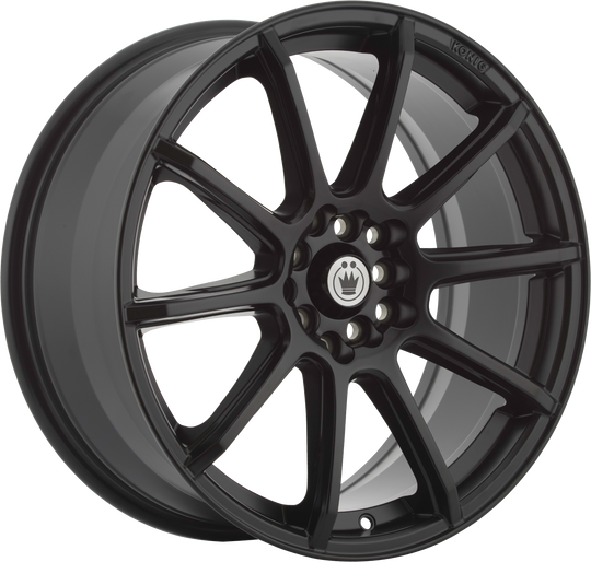 CL76T15405 - Konig Control 16X7 5X115 / 5X110 40mm Matte Black - Konig Wheels Canada
