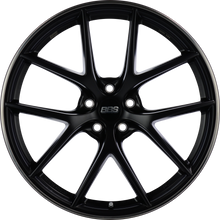 Load image into Gallery viewer, CI2201BPO - BBS CIR 19X9 5X112 ET 42MM Black With Polished Stainless Steel Rim Protector - BBS Wheels Canada