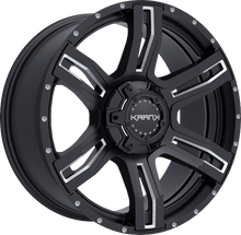 Load image into Gallery viewer, K3018963539P10GBML - Krank Offroad Caliper 18X9 6X139.7 / 6X135 10mm Gloss Black Milled - Krank Offroad Wheels Canada