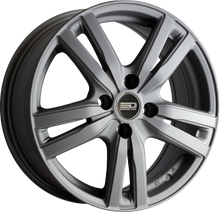 Load image into Gallery viewer, OTT1770EFS4B3867MG - Euro Design Ottano - EFS 17X7 4X100 / 4X114.3 38mm Matte Gunmetal - Euro Design Wheels Canada