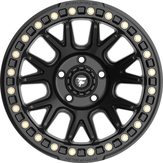FB151-17905127N38B - Fittipaldi Offroad FB151B 17X9 5X127 ET -38MM Satin Black - Fittipaldi Offroad Wheels Canada