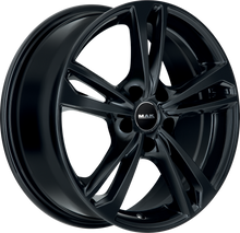 Load image into Gallery viewer, F7070EBGB35C - MAK Emblema 17X7 4X100 ET 35MM Gloss Black - MAK Wheels Canada