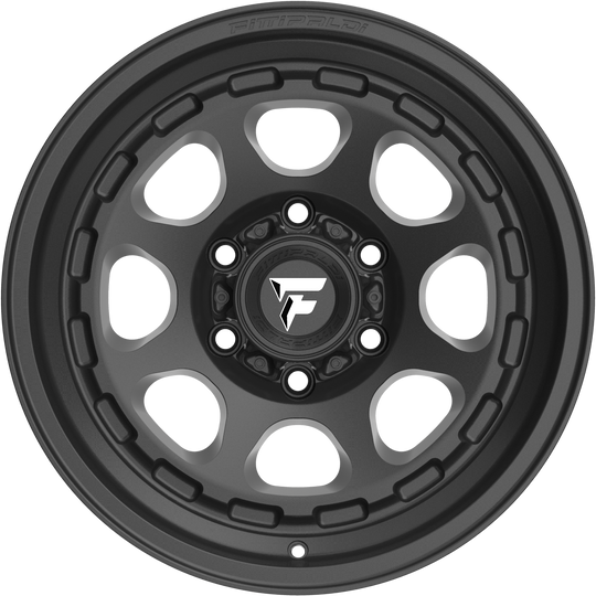 FT103-17855127Q00SB - Fittipaldi Offroad FT103SB 17X8.5 5X127 ET 0MM Satin Black - Fittipaldi Offroad Wheels Canada