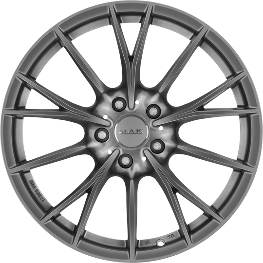 F8080FKTM30WSX - MAK Fabrik 18X8 5X112 ET 30MM Matte Titanium - MAK Wheels Canada