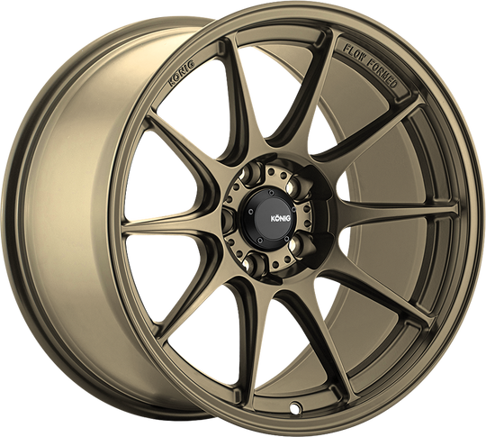 DK95100358 - Konig Dekagram 15X9 4X100 ET 35MM Gloss Bronze - Konig Wheels Canada