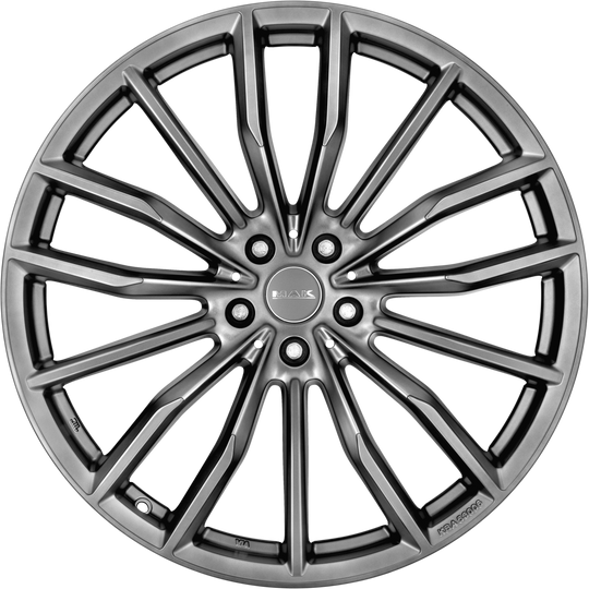 F9090RUTM37IZ2X - MAK Rapp 19X9 5X120 ET 37MM Matte Titanium - MAK Wheels Canada