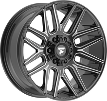 Load image into Gallery viewer, FA14-20908180P18BM - Fittipaldi Offroad FA14BM 20X9 8X180 ET 18MM Gloss Black Milled - Fittipaldi Offroad Wheels Canada